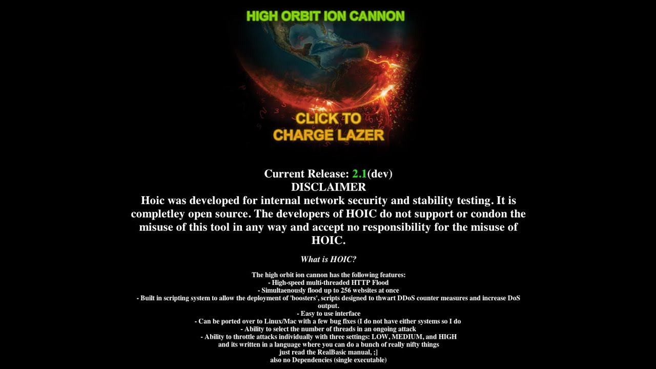 High Orbit Ion Cannon