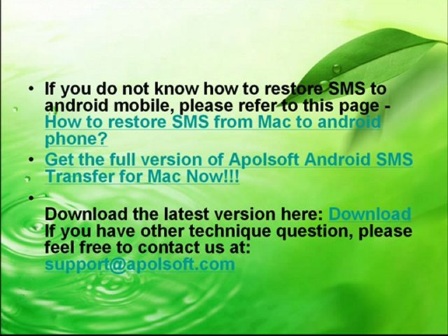 Download Sms From Android To Mac
